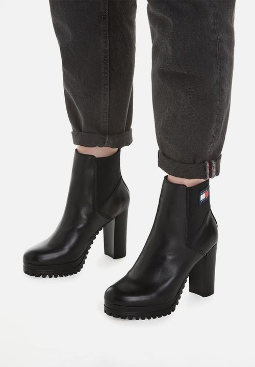 Tommy Hilfiger - Tjw essential high heel boot - black