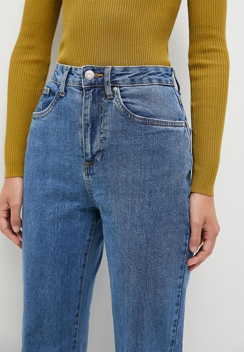 Cotton On - Curvy Stretch Bootcut Flare Jean - Sea Blue