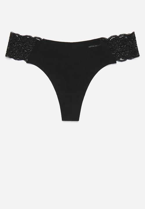 Cotton On - Party pants seamless g string 5 pack - multi
