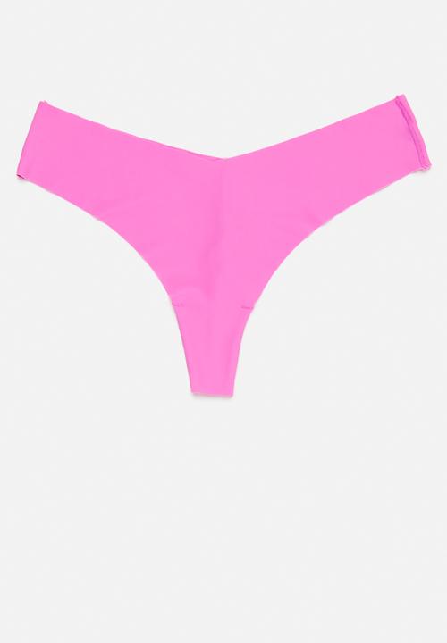 Cotton On - Invisible g string brief 3 pack - multi