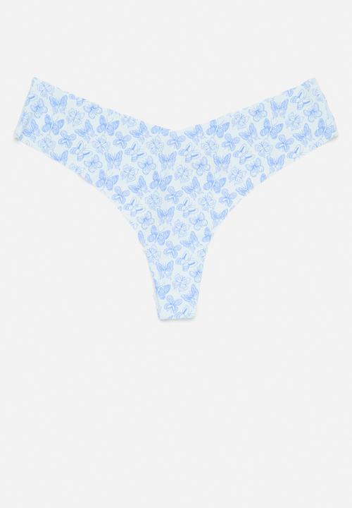 Cotton On - Invisible g string brief 5 pack - multi