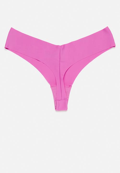 Cotton On - Invisible g string brief 5 pack - multi