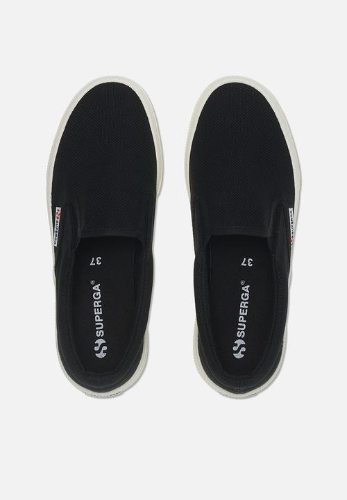 SUPERGA - 2740 platform slip on - adk black