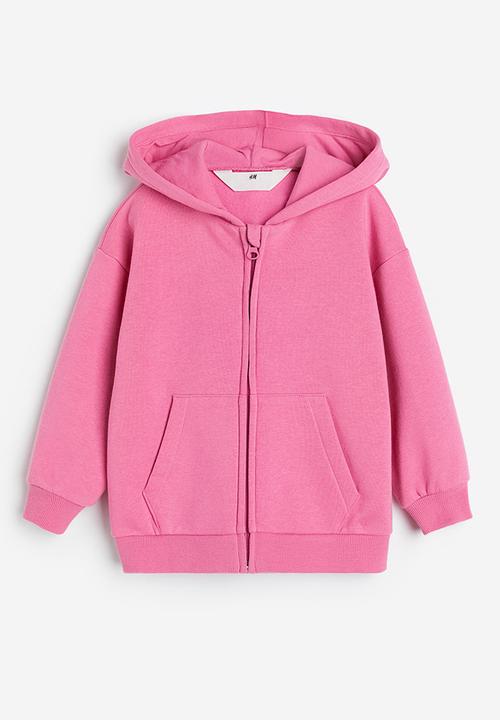 H&M - Zip-through hoodie - pink