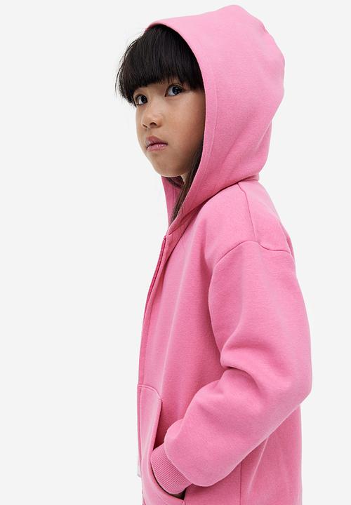 H&M - Zip-through hoodie - pink