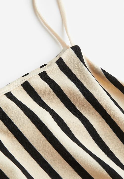 H&M - Strappy crêpe top - beige 