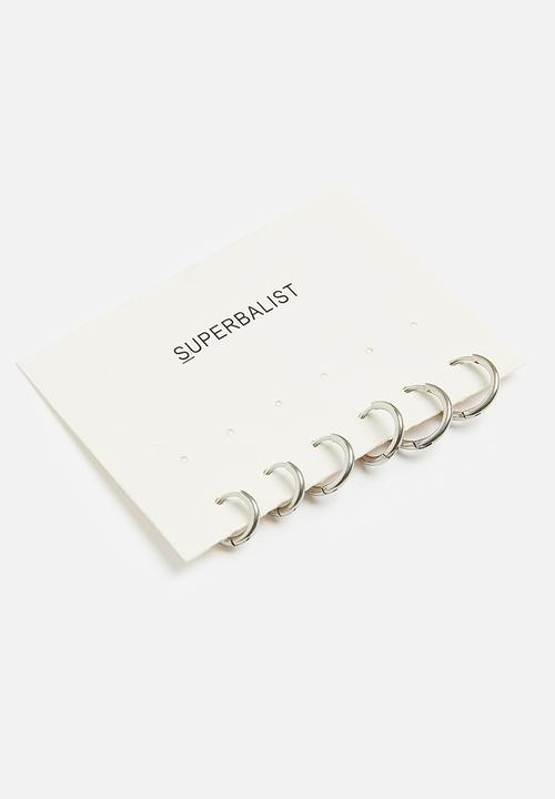 Superbalist - Axton earring set - silver