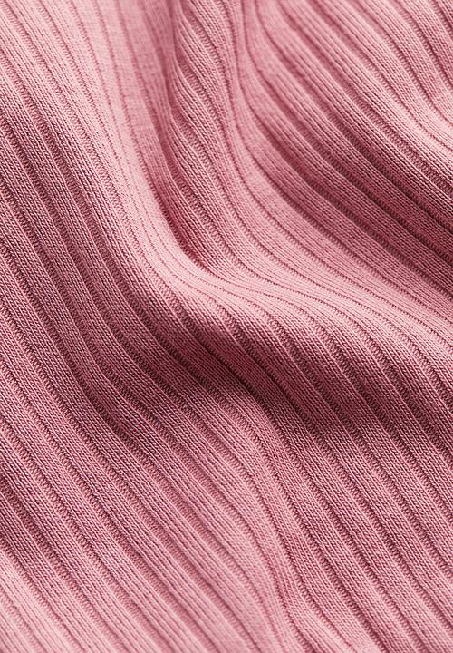 H&M - Ribbed cotton top - pink