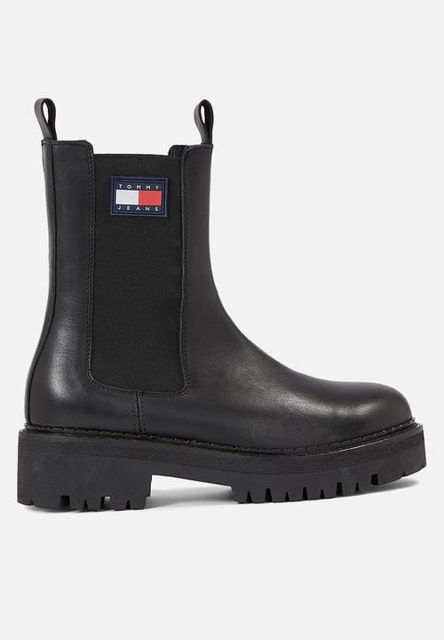 TJW Urban Chelsea - Black Tommy Hilfiger Boots | Superbalist.com