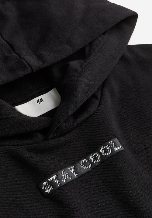 H&M - Patterned hoodie - multi black
