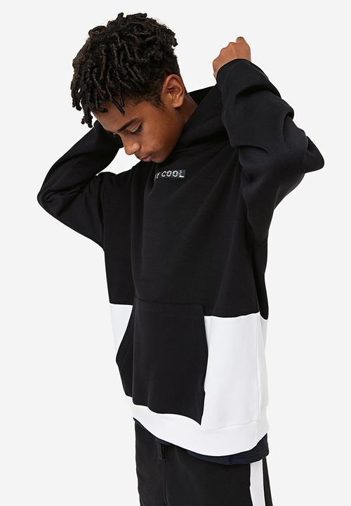 H&M - Patterned hoodie - multi black