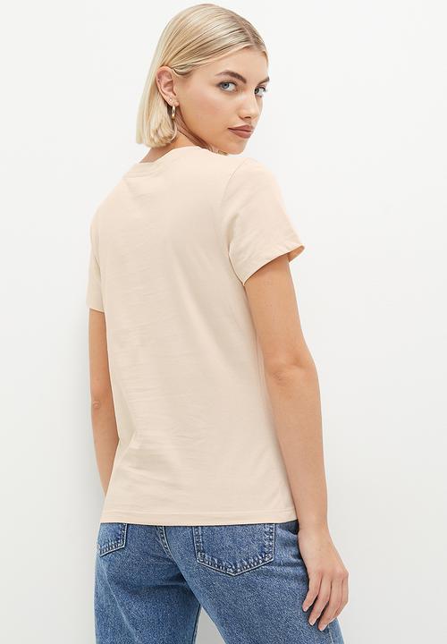Calvin Klein - 2 Pack monologo slim tee - - ck black/putty beige