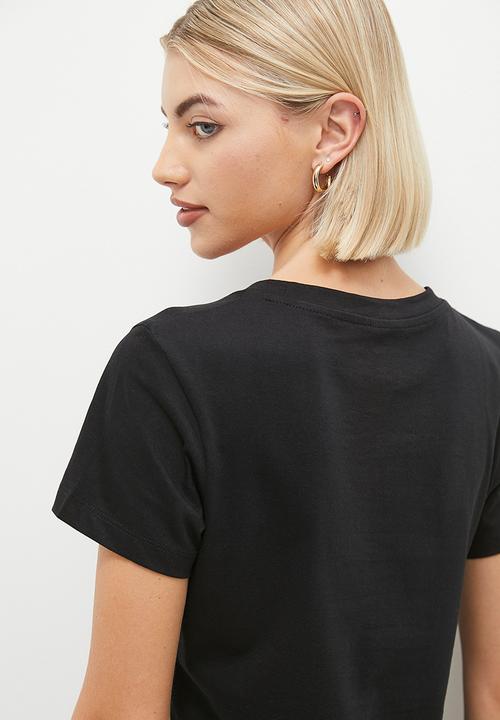 Calvin Klein - 2 Pack monologo slim tee - - ck black/putty beige