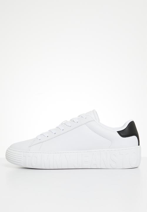 Tommy Hilfiger - Th ftw tommy jeans leather outsole - white