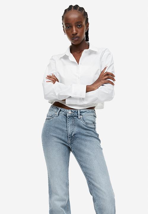 H&M - Flared high jeans - blue