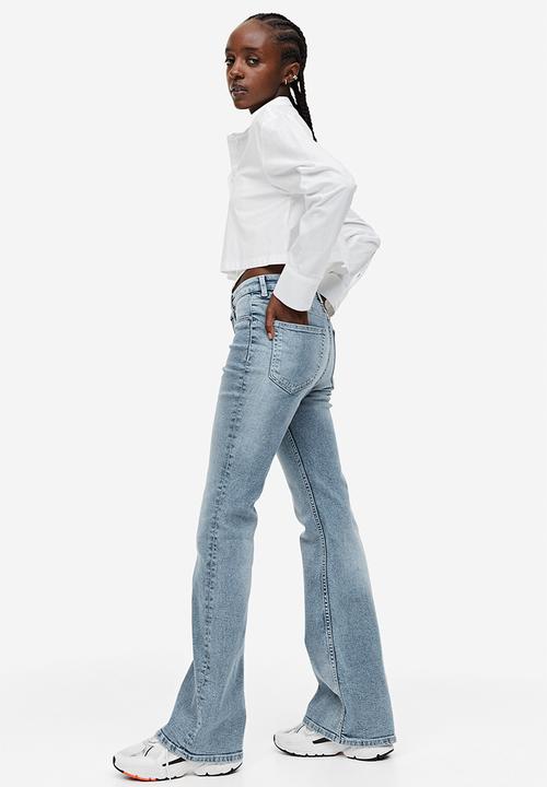 H&M - Flared high jeans - blue