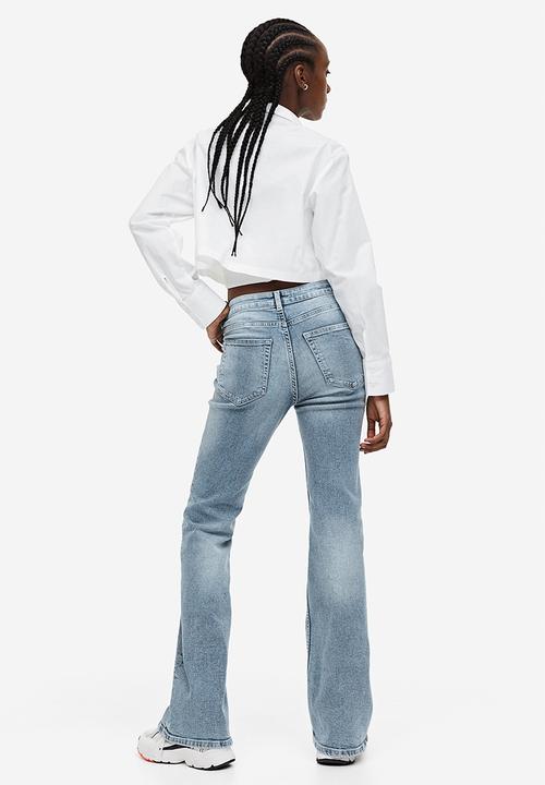 H&M - Flared high jeans - blue