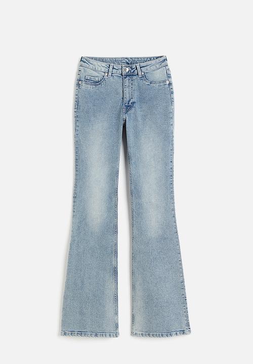 H&M - Flared high jeans - blue