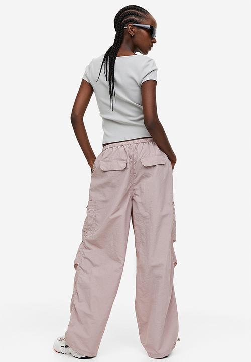 H&M - Parachute trousers - pink