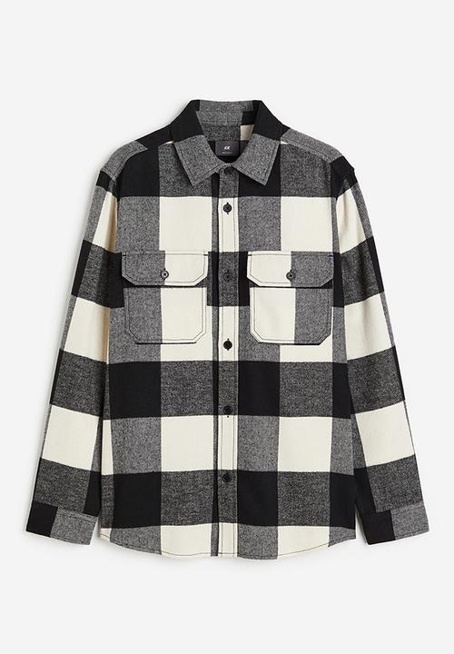H&M - Overshirt - black, multi