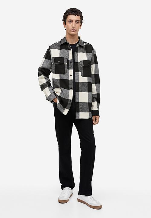 H&M - Overshirt - black, multi