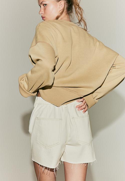 H&M - Denim shorts - white
