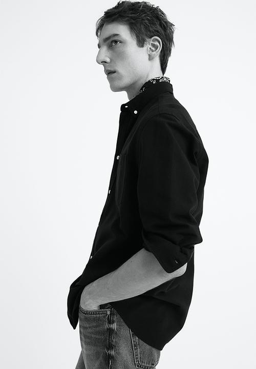H&M - Regular fit oxford shirt - blue