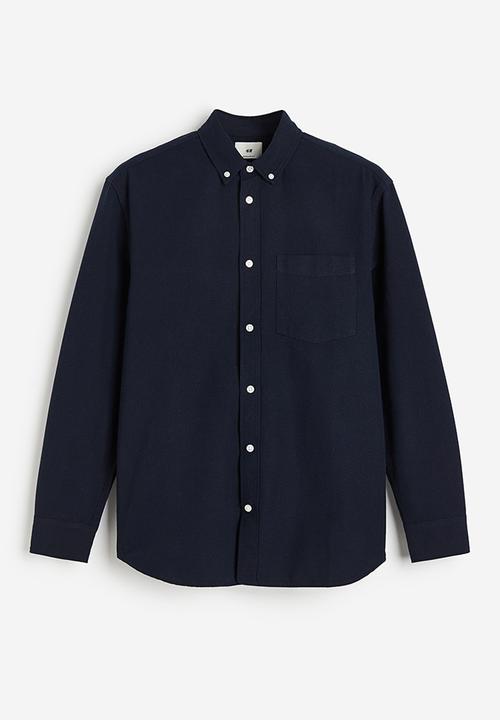 H&M - Regular fit oxford shirt - blue