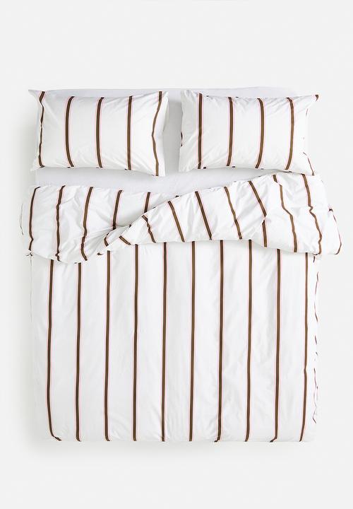Sixth Floor - Neopolitan Stripe 200TC 100% Cotton Duvet Set