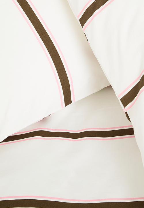 Sixth Floor - Neopolitan Stripe 200TC 100% Cotton Duvet Set