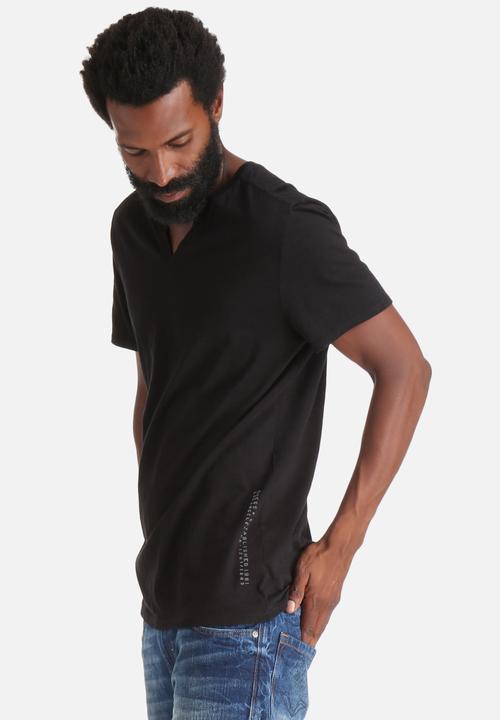 GUESS - Injected Slub Slit Tee
