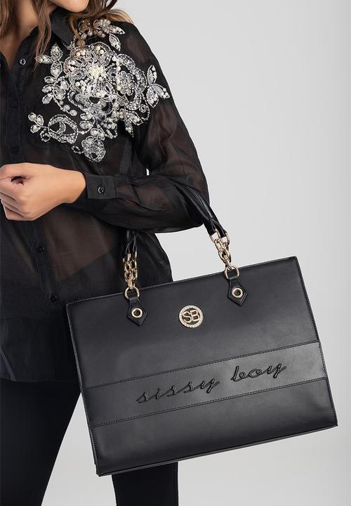 SISSY BOY - Elegance tote bag - black