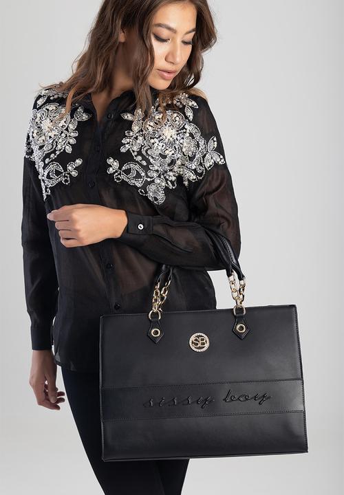 SISSY BOY - Elegance tote bag - black