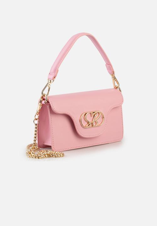 SISSY BOY - Mini tote bag with top handle - pink