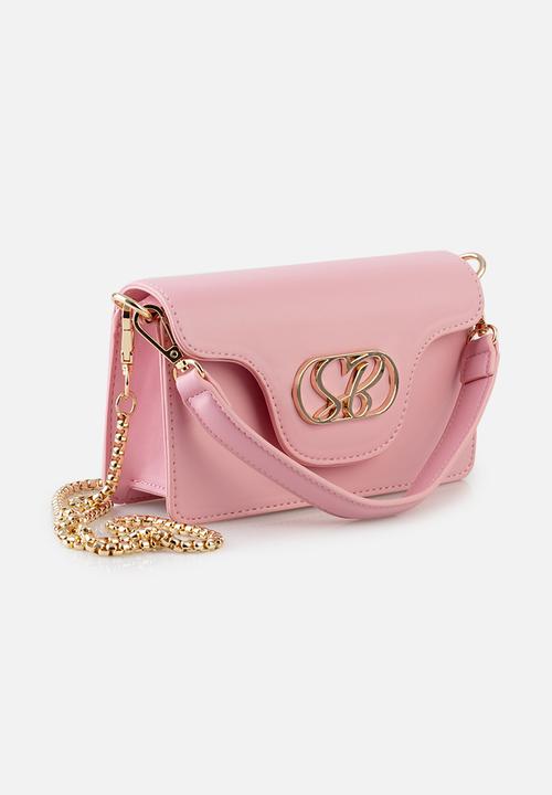 SISSY BOY - Mini tote bag with top handle - pink