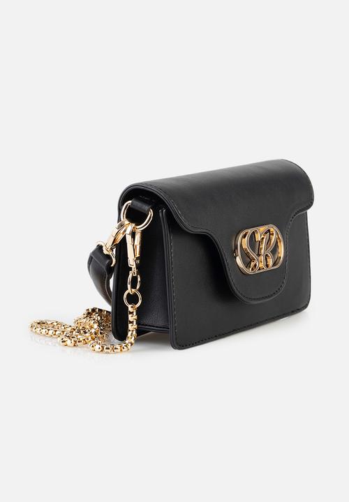 SISSY BOY - Mini tote bag with top handle - black