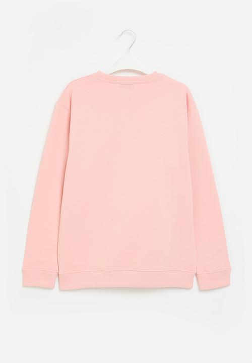 POLO - Girls alexis embroidered sweater - pink