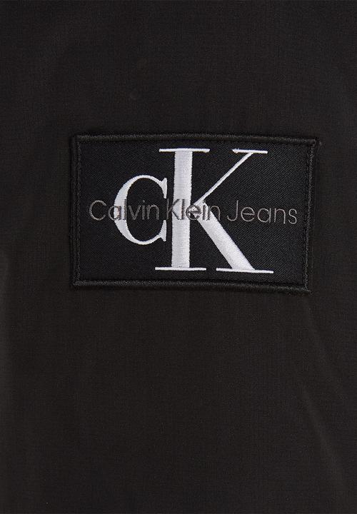Calvin Klein - Padded hooded harrington - ck black