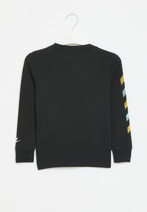 Nike - Nike futura long sleeve tee - black