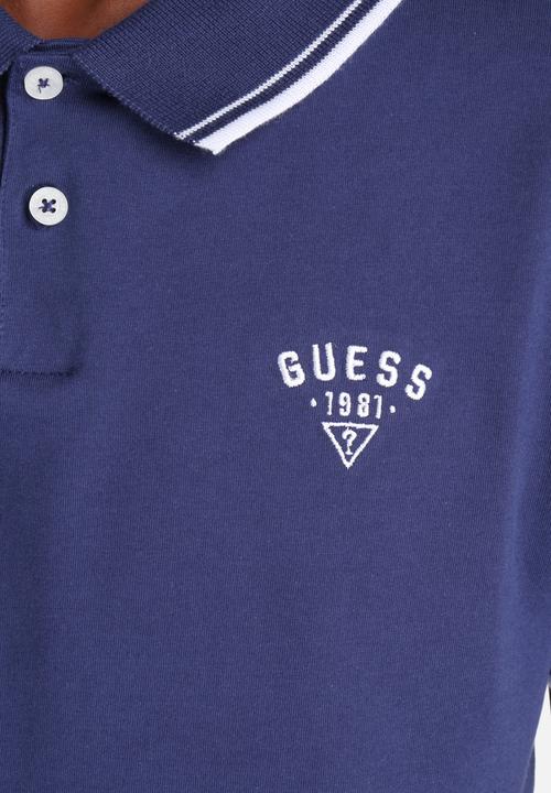 GUESS - Branded Tipped Polo