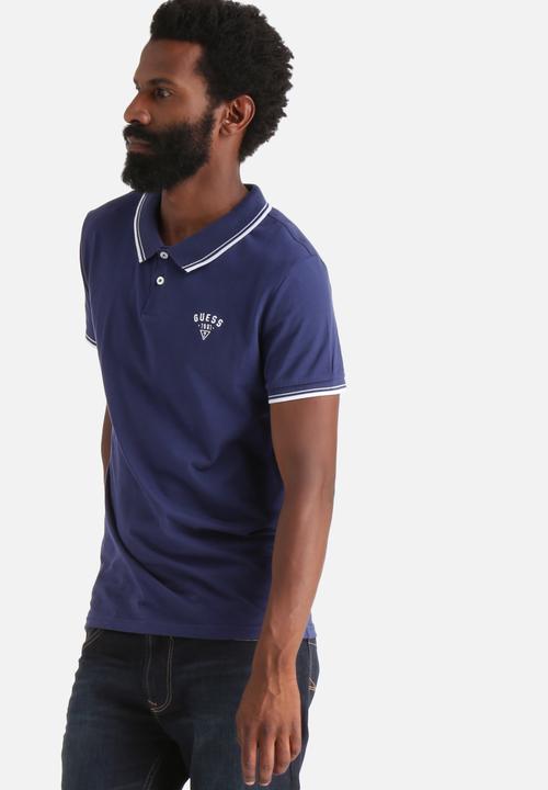 GUESS - Branded Tipped Polo