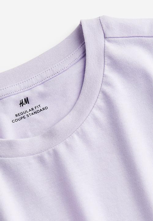 H&M - Regular fit t-shirt - purple