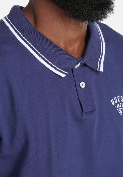 GUESS - Branded Tipped Polo