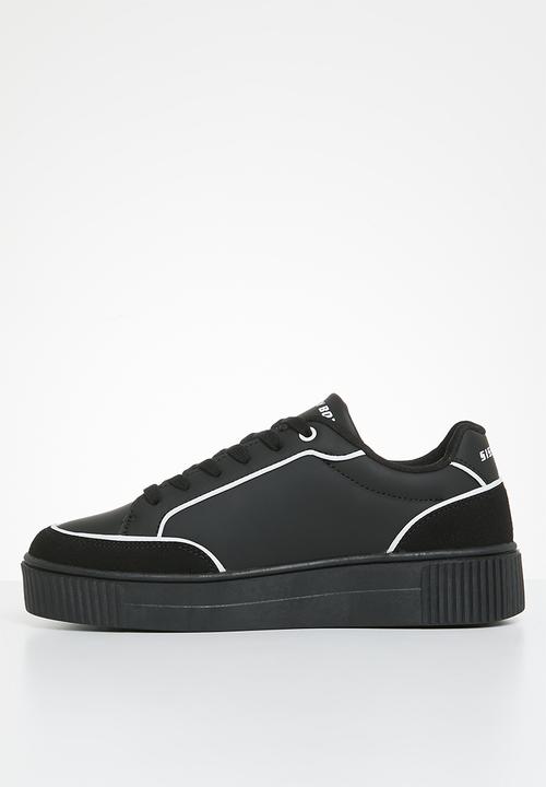 SISSY BOY - SB logo sneaker - black & white