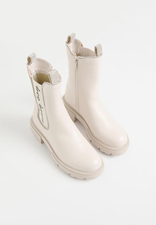 SISSY BOY - Kendra chelsea boot - stone