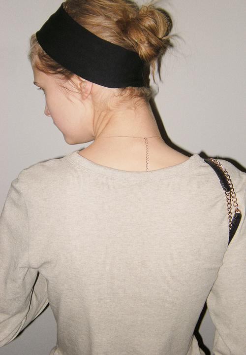 H&M - Ribbed modal-blend top - beige