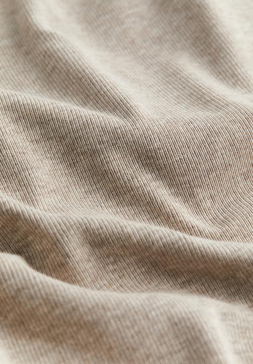 H&M - Ribbed modal-blend top - beige