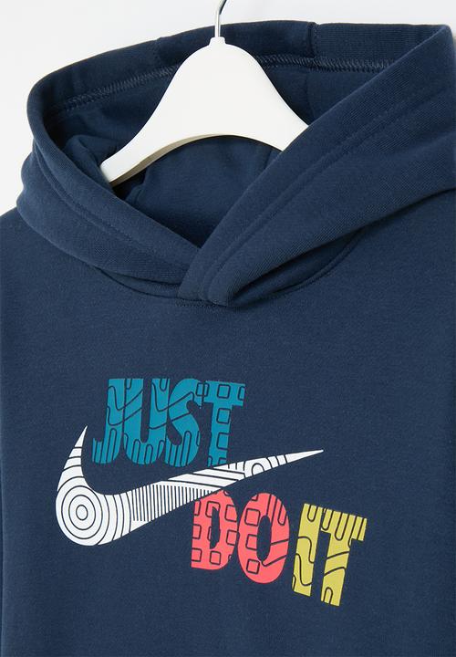 Nike - Nike trend trekker fleece hoodie - midnight navy
