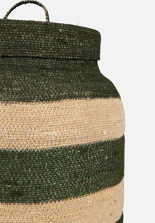 Hertex Haus - Goa Laundry Basket - Evergreen