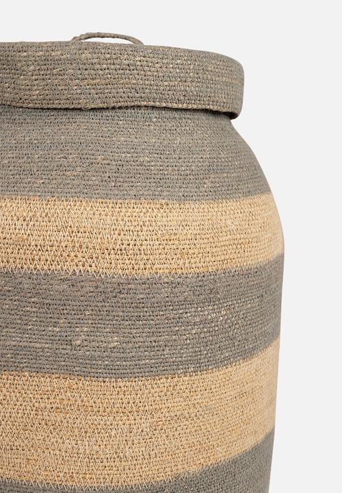 Hertex Haus - Goa Laundry Basket - Sky